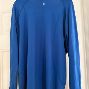 lululemon athletica Hip Length Long Sleeve Swiftly Tech Royal Blue